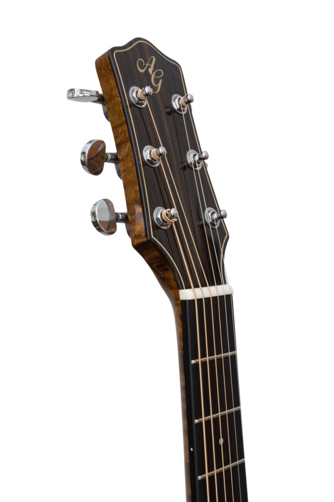 Headstock of the Giuliani DN-3 Guitar