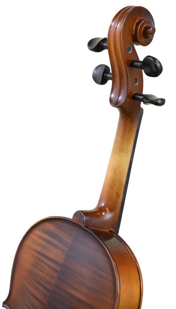 Back of the Etude Violin Neck