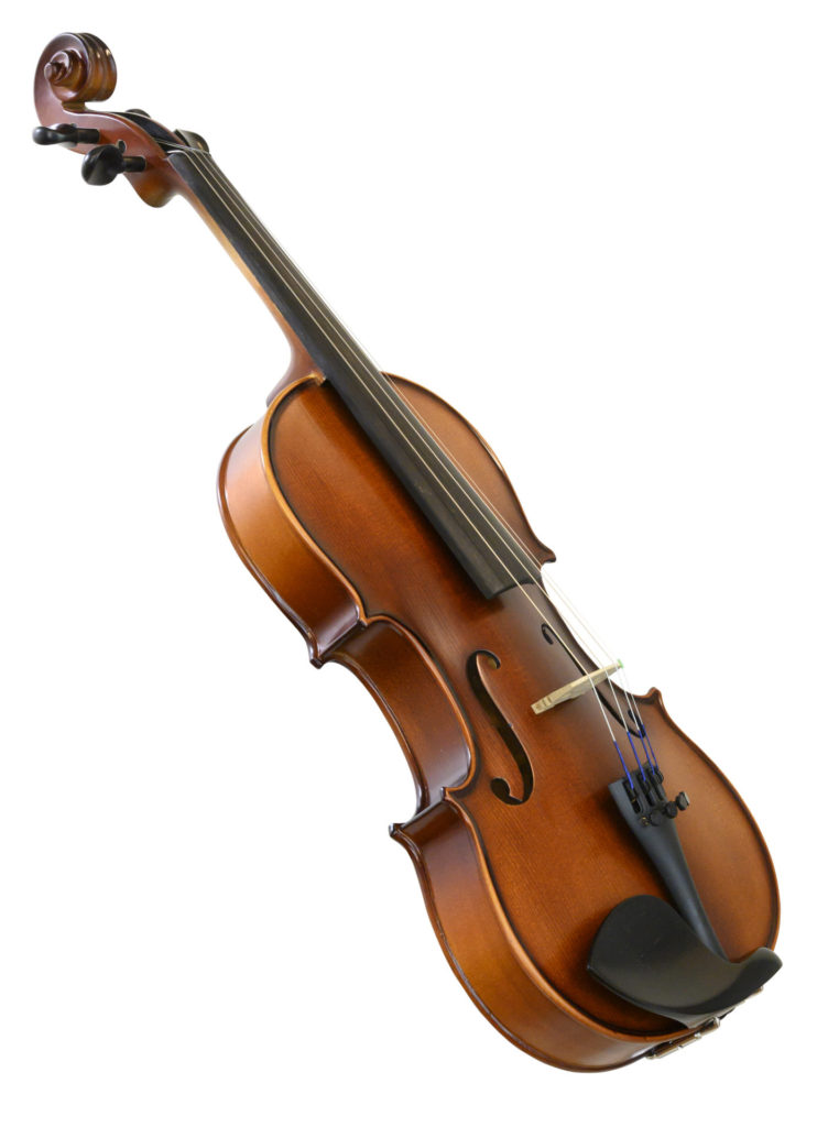 Side View of the Etude Student Violin