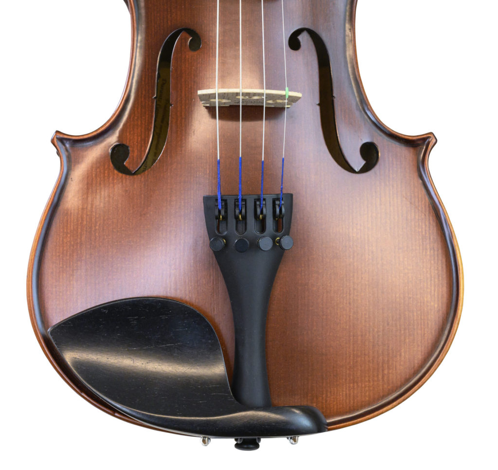 Bridge and Tailpiece of the Giuliani Etude Violin